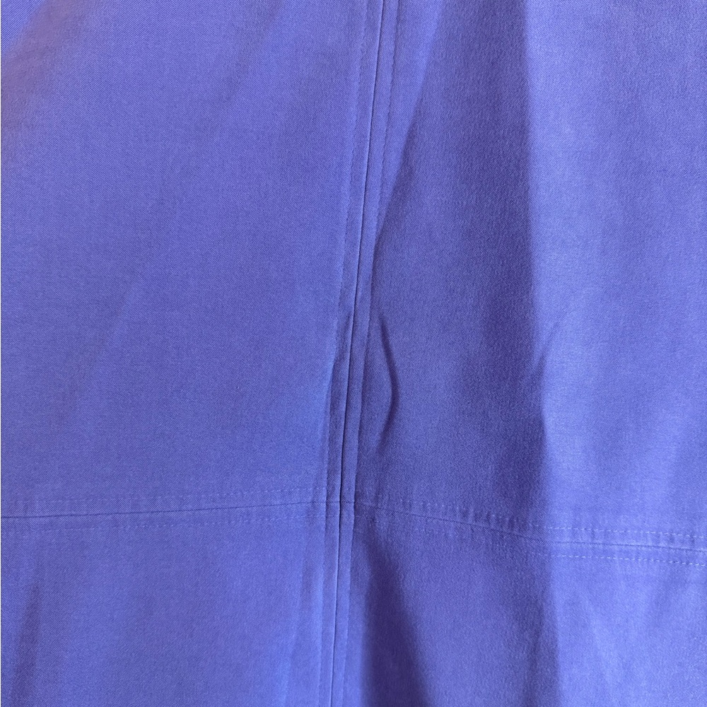 Talbots Periwinkle Button-Front Shirt Jacket - Picture 7 of 7